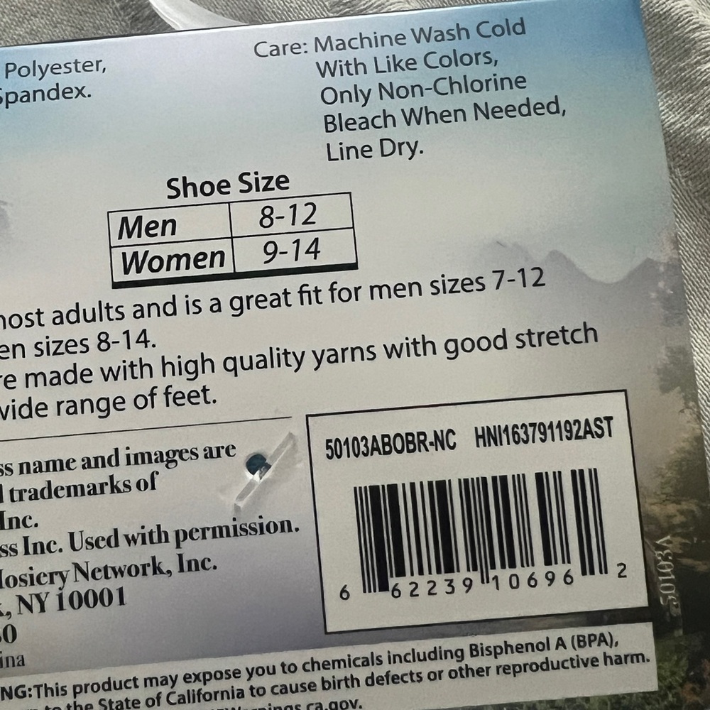 Bob Ross Unisex White and Pink Crew Socks - Picture 5 of 5